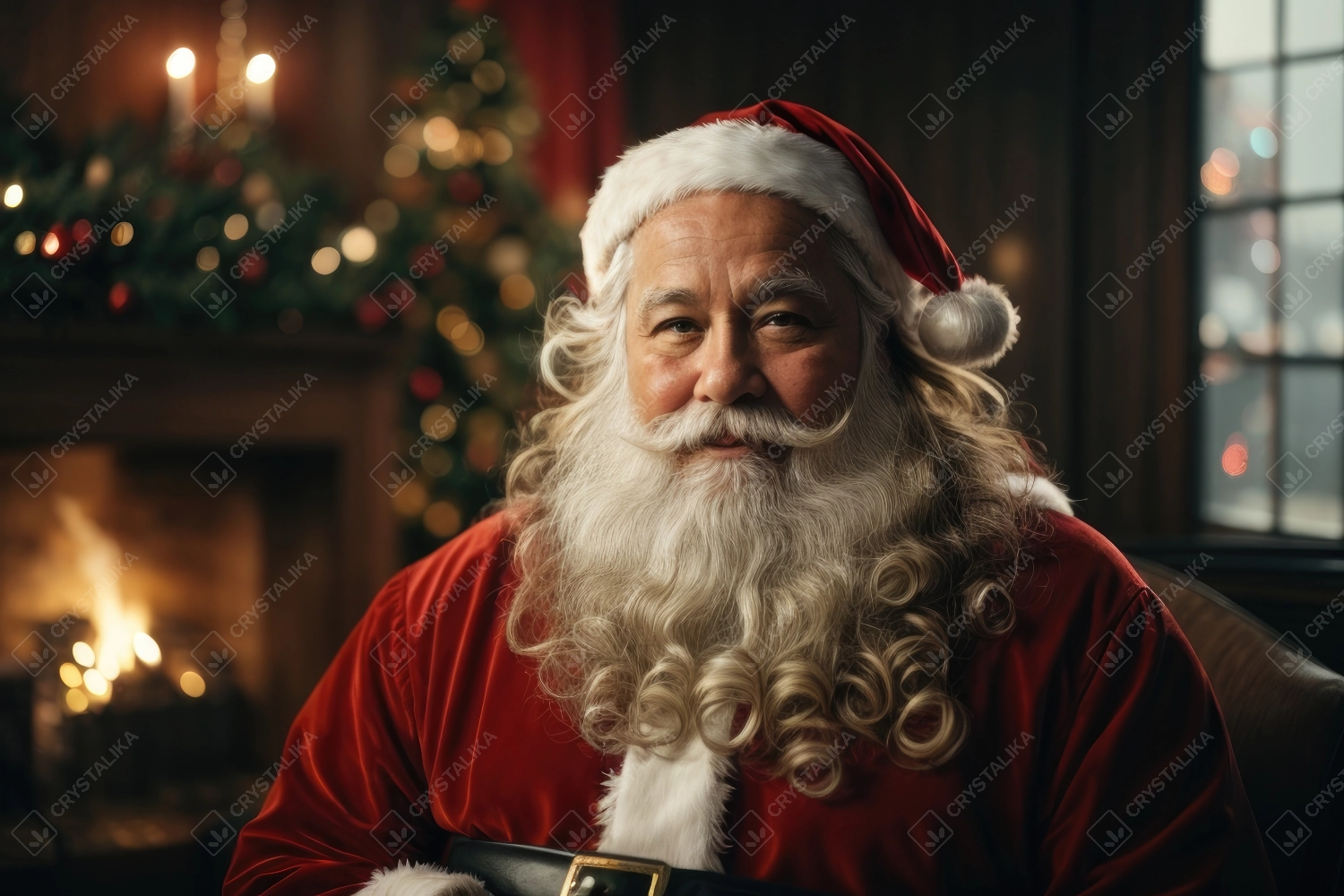 Santa Claus portrait photography