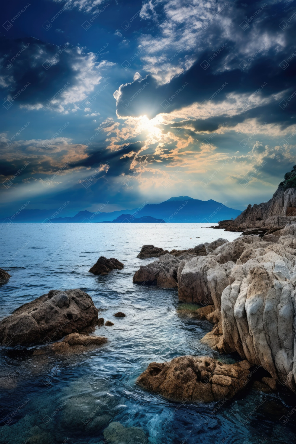 Rocky shores - beautiful landscape