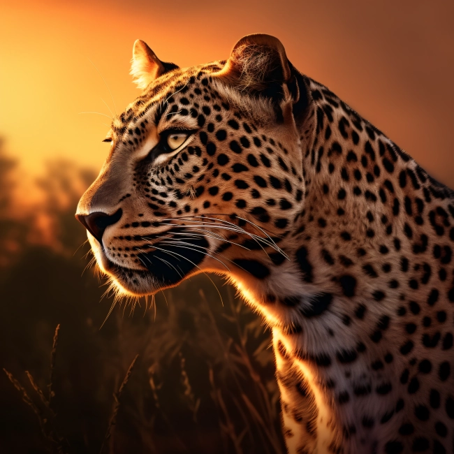 Leopard Portrait