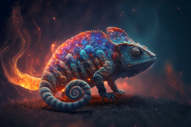 Spirit animal - Chameleon