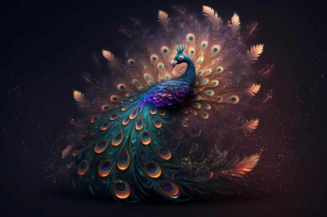 Spirit animal - Peacock