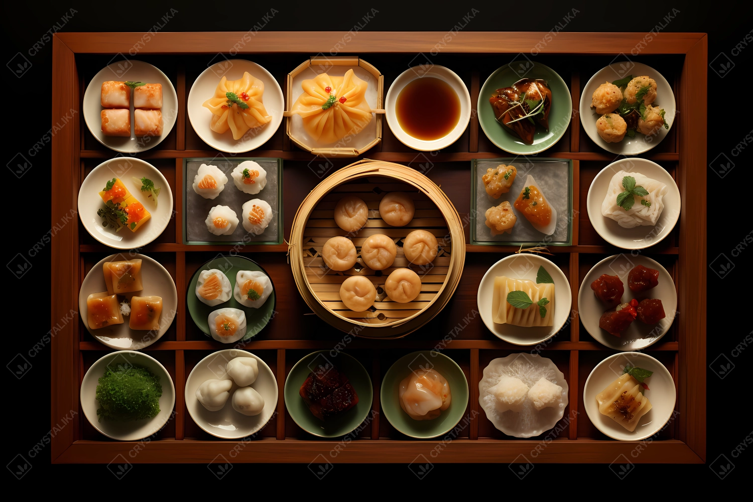 Dim Sum: A collection of small, flavorful dishes