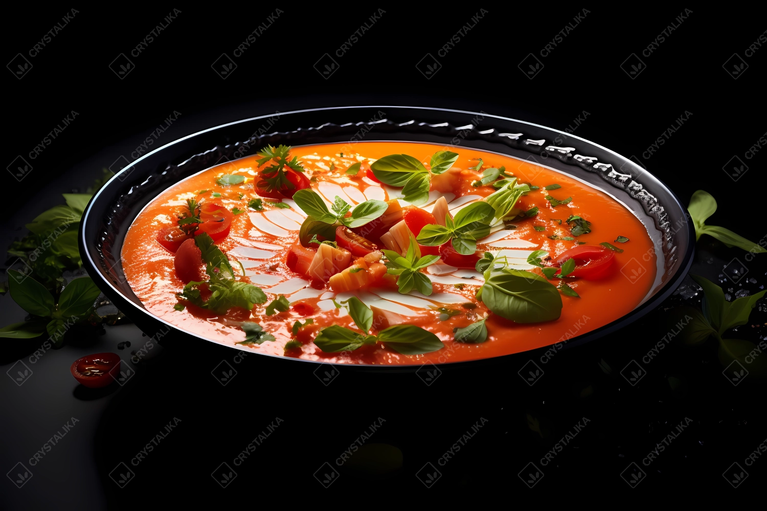 Gazpacho - Spanish traditional tomato soup