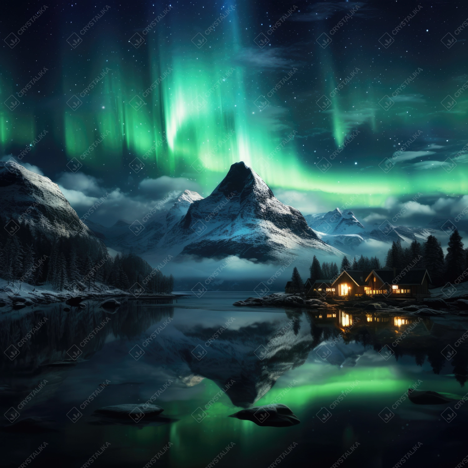 Beautiful Magnificent Northern Lights