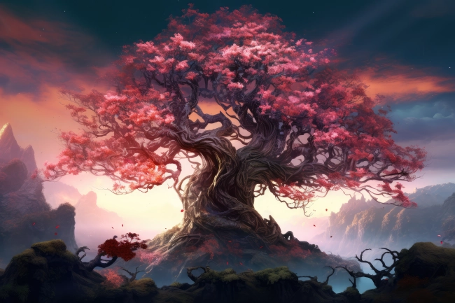 Magical tree of life
