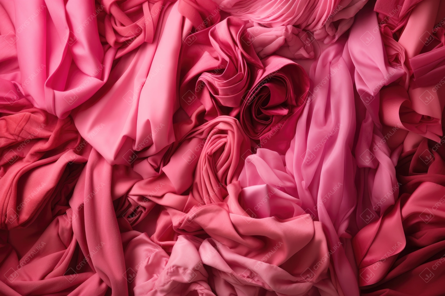 Pink satin background