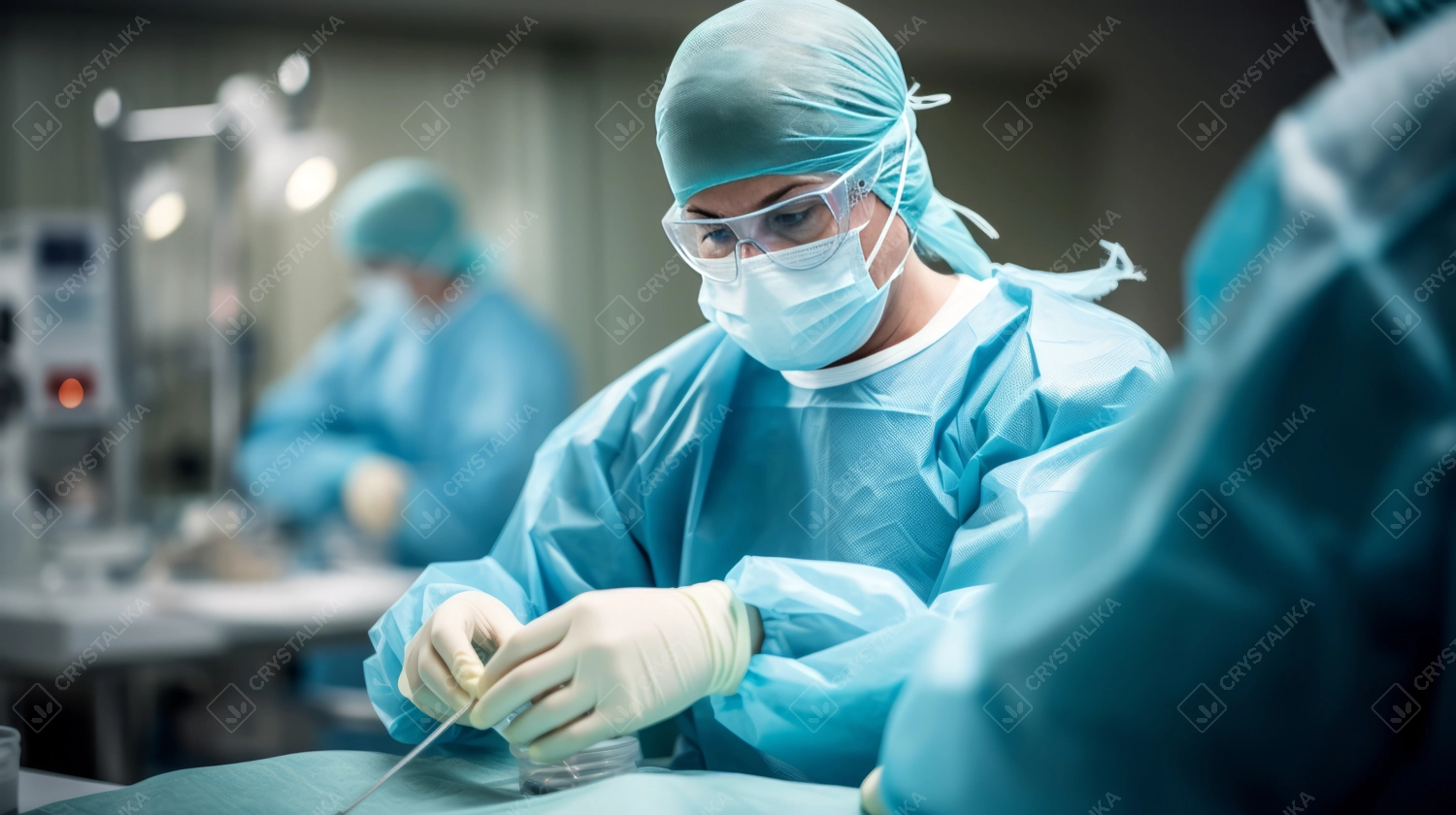 Medical Doctor Do Surgery Operation - Crystalika: Premium Quality AI Images