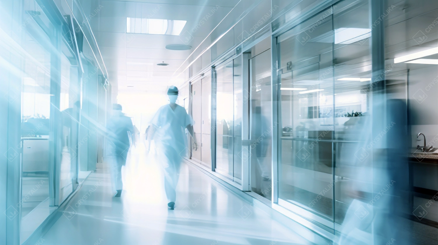 Motion Blurred Clinic Interior