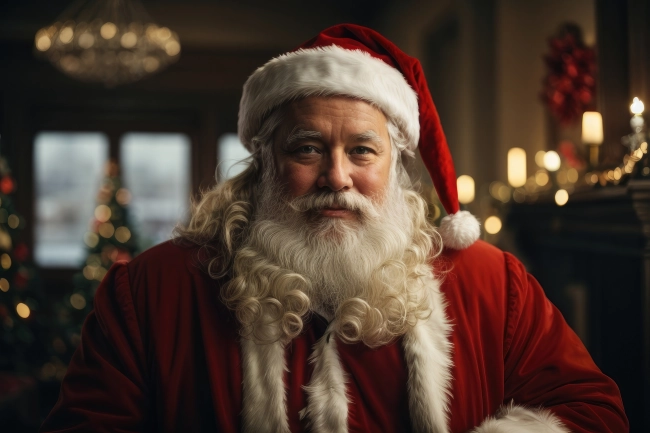 Santa Claus portrait photography