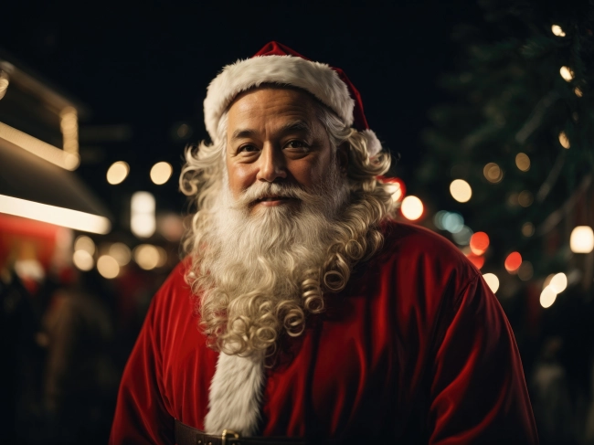 Santa Claus portrait photography