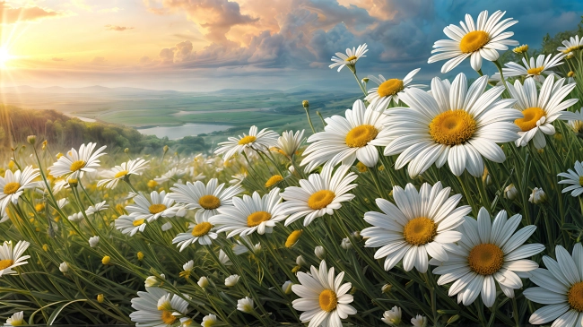 Field of Daisies