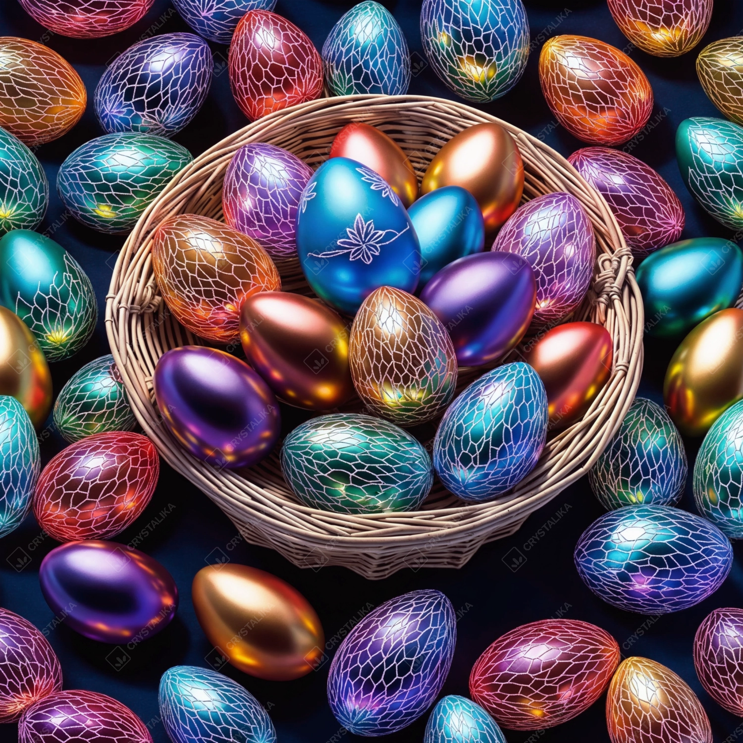 Shiny Easter Eggs