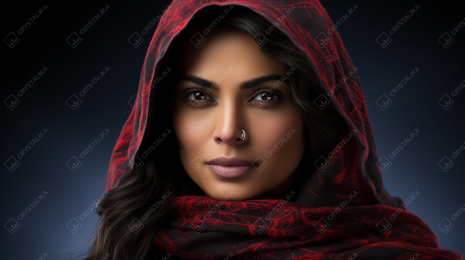 Portrait of a woman, cultural diversity