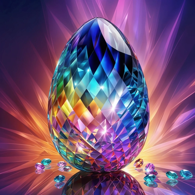 Shiny crystal Egg