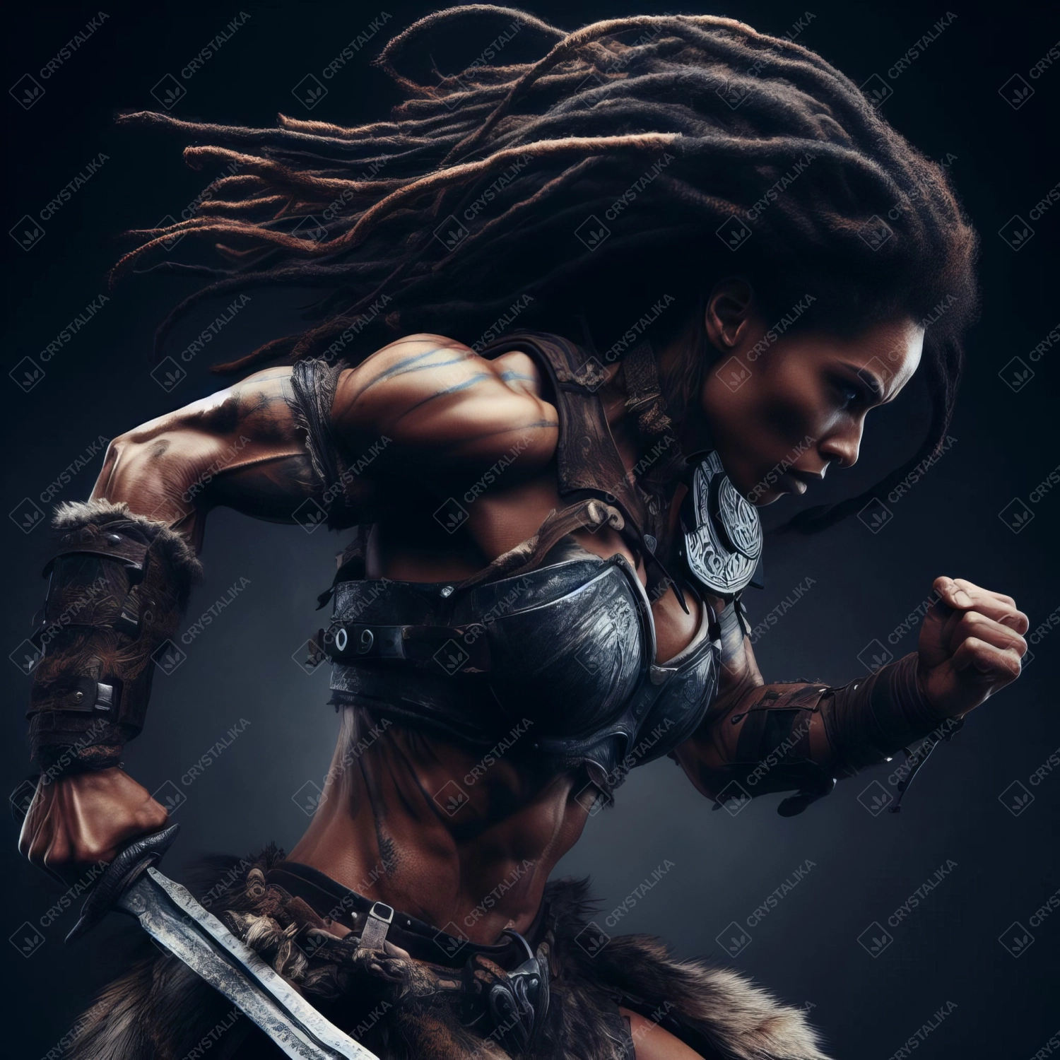 barbarian woman