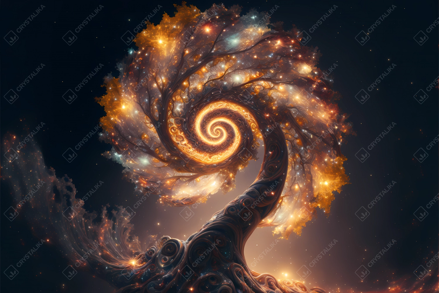 The space tree of all life and existence