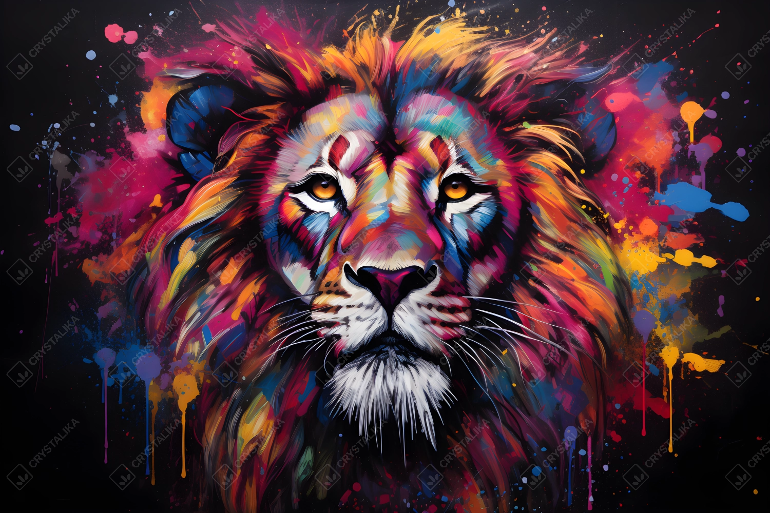 Graffiti Lion