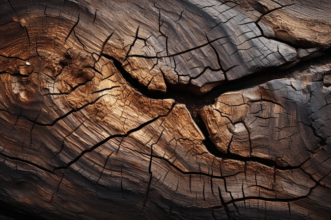 A texture of wood