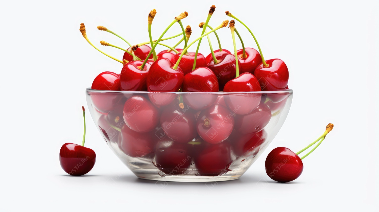 a bowl filled with delicious cherries