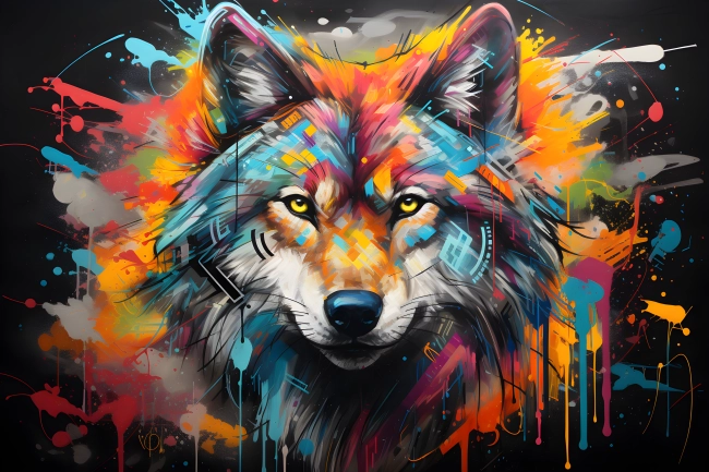 Graffiti Wolf